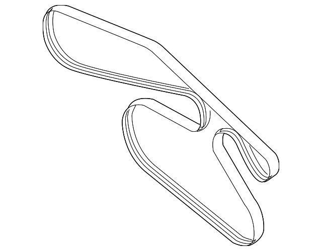 6E5Z-8620-BB Деталь SERPENTINE BELT