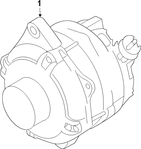 Alternator for 2018 Ford Mustang #1