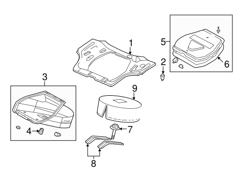 BODY/INTERIOR TRIM - HOOD for 2005 Toyota MR2 Spyder #1