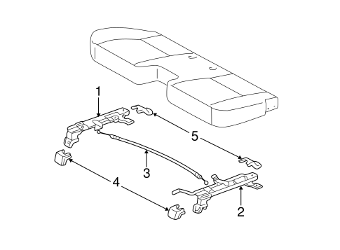 BODY/TRACKS & COMPONENTS for 2002 Toyota Tundra #1