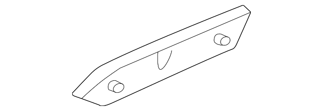 3F1Z-17D948-AA Деталь BUMPER COVER SUPPORT, RIGHT