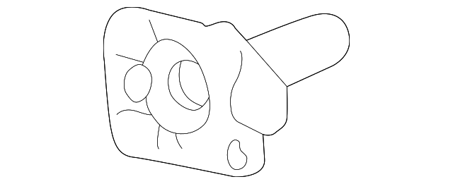 5F1Z-17A750-AA Деталь ENERGY ABSORBER, RIGHT