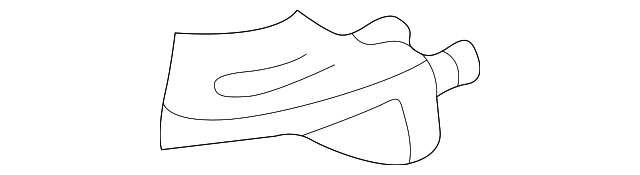YF1Z-17D942-AA Деталь BUMPER COVER REINFORCEMENT, RIGHT