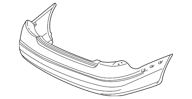 4F1Z-17K835-CA Деталь BUMPER COVER