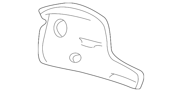 22658742 Деталь TAIL LAMP POCKET, RIGHT