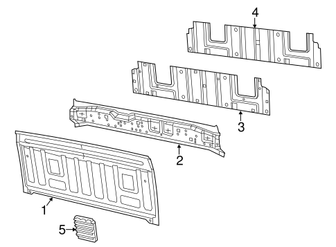 2500 BACK PANEL