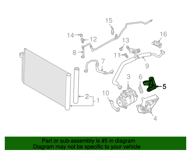 Compressor Mount Bracket Compressor Mount Bracket