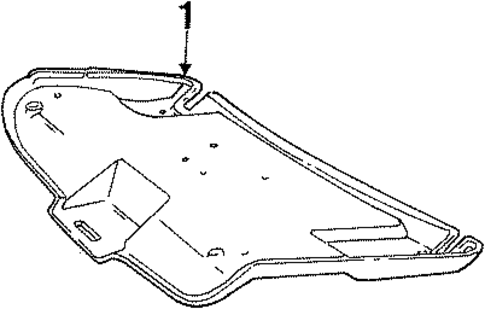Grand Marquis INTERIOR TRIM - TRUNK