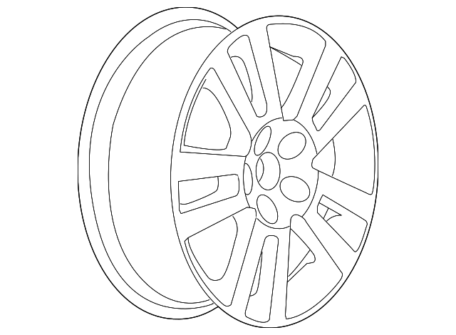 19149985 WHEEL, ALLOY