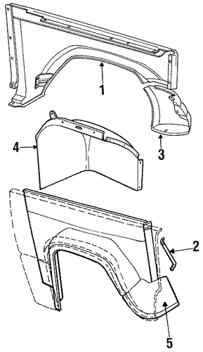Grand Wagoneer FENDER & COMPONENTS