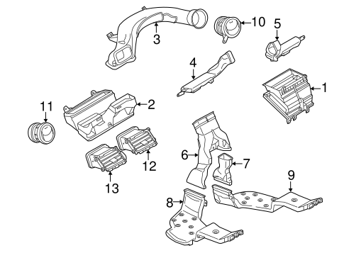 Ducts for 2013 Mazda 5 #0