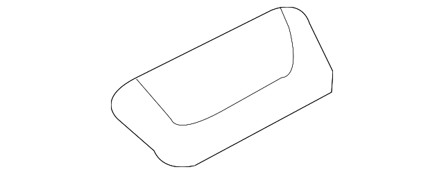 274183 Деталь SIDE RAIL SEAL, RIGHT