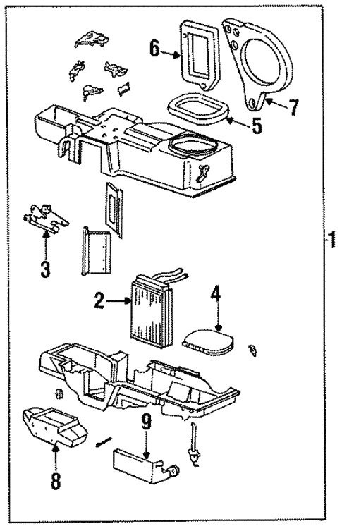 Heater Components for 1994 Mazda B3000 #0