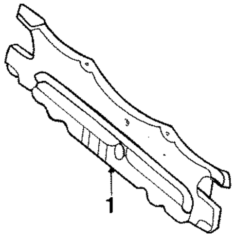 Tracer INTERIOR TRIM - REAR BODY