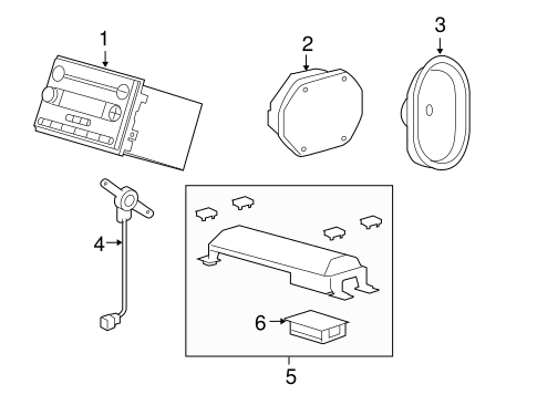 Body/Sound System for 2006 Ford F-150 #1
