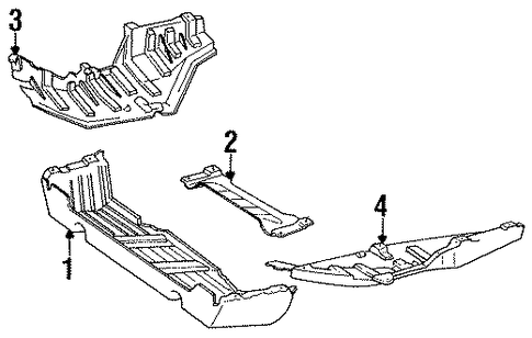 ENGINE/ENGINE PARTS for 1997 Toyota Previa #2