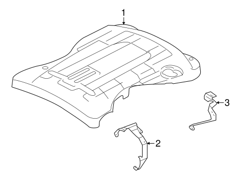 XKR ENGINE APPEARANCE COVER