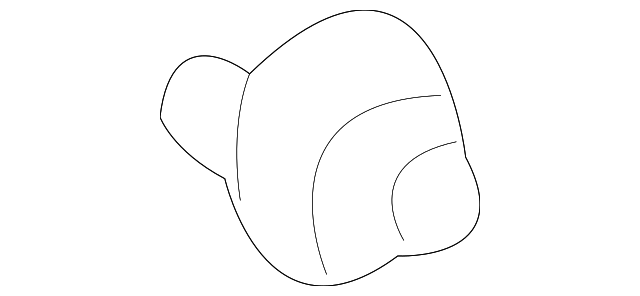 4698106 Деталь SIDE MOLDING HOLDER, RIGHT