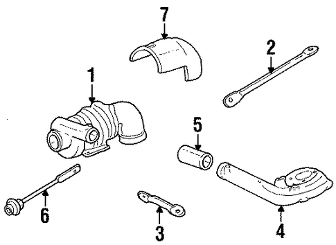 C2500 Pickup TURBOCHARGER & COMPONENTS