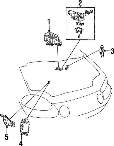 Valve Assembly, Electronic Air Control (Denso) Valve Assembly, Electronic Air Control (Denso)