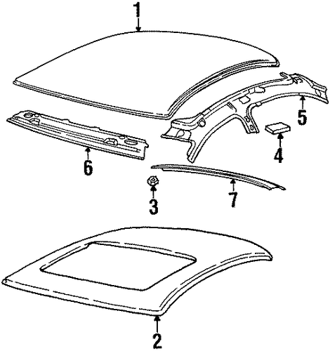 SL1 ROOF & COMPONENTS