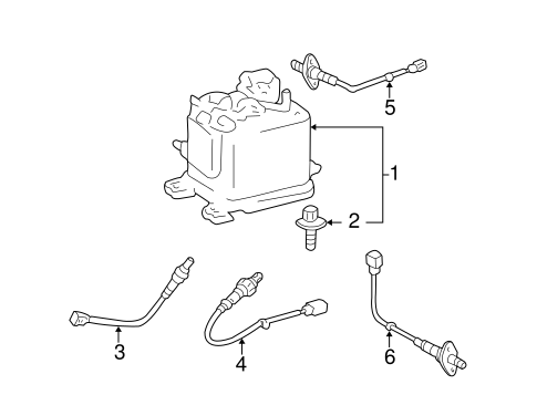 EMISSION SYSTEM/EMISSION COMPONENTS for 2002 Toyota Tundra #1