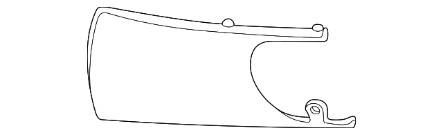 5510797 Деталь SIDE COVER, RIGHT