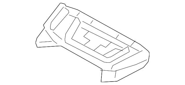 DT1Z-78519B42-AB Деталь CENTER PANEL