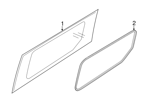 Transit Connect GLASS - SIDE DOOR 4