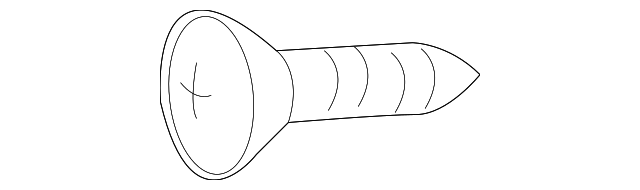 88970932 Деталь REAR CHANNEL UPPER BOLT, LEFT