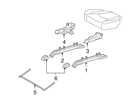 BODY/TRACKS & COMPONENTS for 2006 Toyota Highlander #1