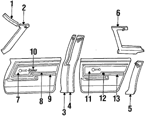 Fifth Avenue INTERIOR TRIM