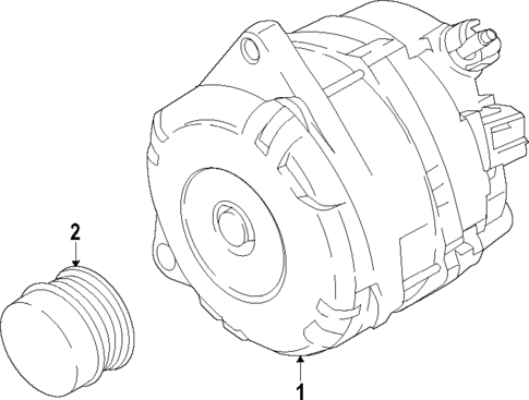 Alternator for 2020 Ford Expedition #1