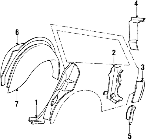 Cutlass Salon INNER COMPONENTS