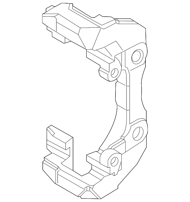 BV6Z-2B292-C CALIPER SUPPORT, RIGHT