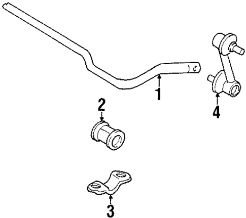 Prizm STABILIZER BAR & COMPONENTS