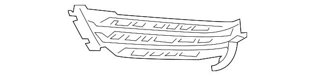 970-505-571-00 Деталь OUTER GRILLE, LEFT