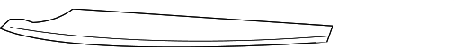 970-505-513-00-1E0 Деталь UPPER MOLDING, LEFT
