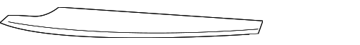 970-505-515-01-8Z8 Деталь CENTER MOLDING, LEFT