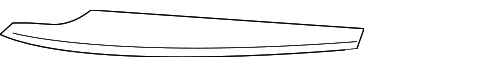 970-505-517-01-8Z8 Деталь LOWER MOLDING, LEFT
