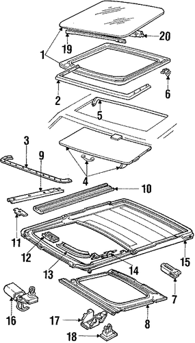 Town Car SUNROOF