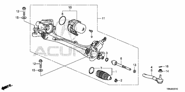 P.S. Gear Box (Eps) for 2018 Acura NSX #0