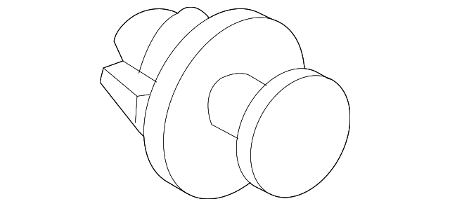 30817220 Деталь ROCKER MOLDING RIVET, RIGHT