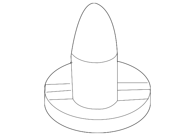 30872799 Деталь ROCKER MOLDING RETAINER, RIGHT