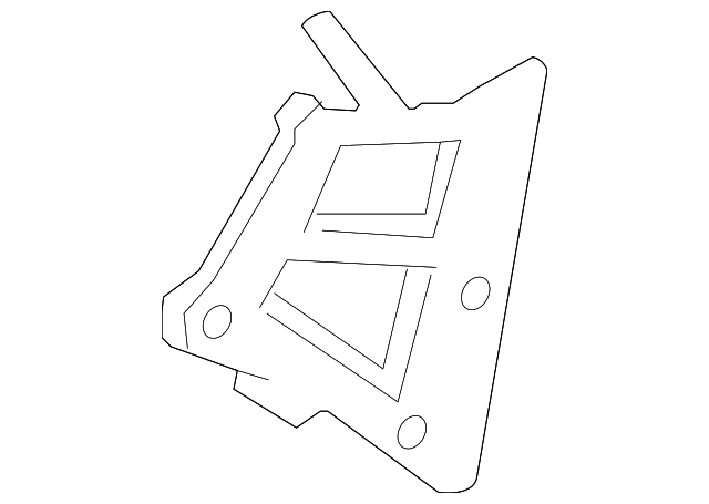 20832088 Деталь REAR BRACE, RIGHT