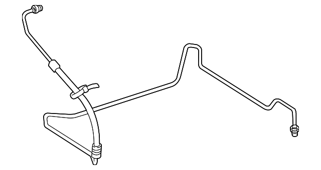 8634217 Деталь PRESSURE HOSE