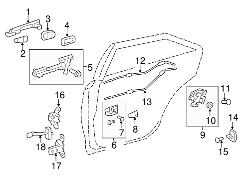 BODY/FRONT DOOR for 2013 Toyota Camry #3