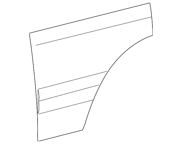 ALR26 Деталь OUTER PANEL, RIGHT