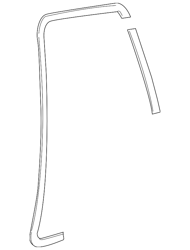 ALR7952 Деталь WEATHERSTRIP, RIGHT