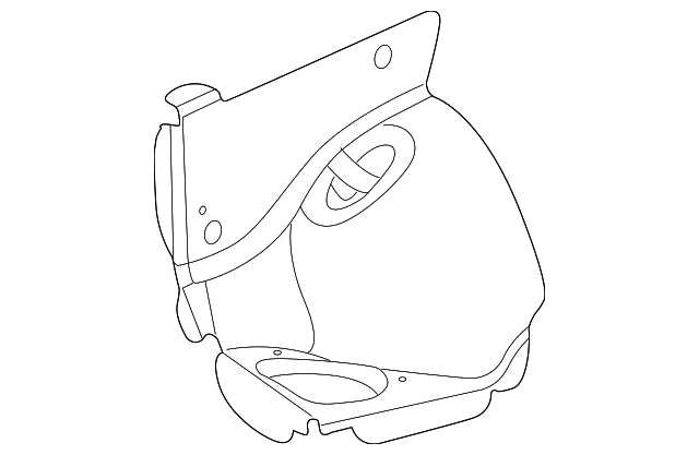 C2C30961 Деталь APRON PANEL, LEFT